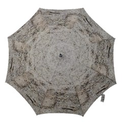 Sand Abstract Hook Handle Umbrellas (large) by Fractalsandkaleidoscopes