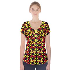 Rby 106 Short Sleeve Front Detail Top by ArtworkByPatrick