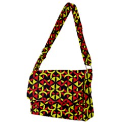 Rby 106 Full Print Messenger Bag (s) by ArtworkByPatrick