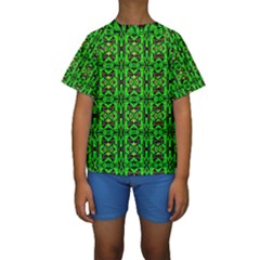 Ab 159 Kids  Short Sleeve Swimwear by ArtworkByPatrick