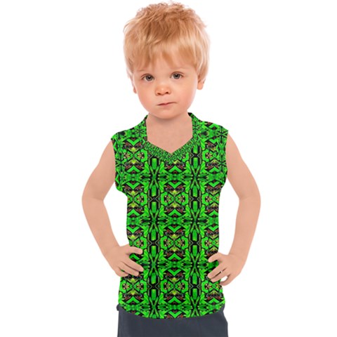 Ab 159 Kids  Sport Tank Top by ArtworkByPatrick