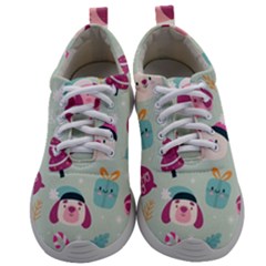 Pattern Funny Christmas Ho Ho Ho Mens Athletic Shoes