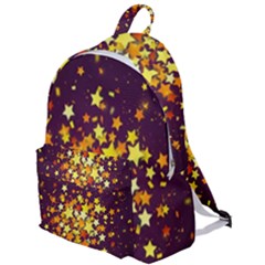 Colorful Confetti Stars Paper Particles Scattering Randomly Dark Background With Explosion Golden St The Plain Backpack by Vaneshart