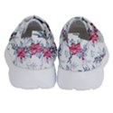 Watercolor Christmas Floral Seamless Pattern Kids  Velcro No Lace Shoes View4