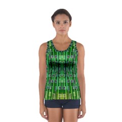 Ab 163 Sport Tank Top  by ArtworkByPatrick