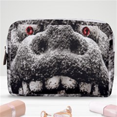 Monster Sculpture Extreme Close Up Illustration 2 Make Up Pouch (medium) by dflcprintsclothing