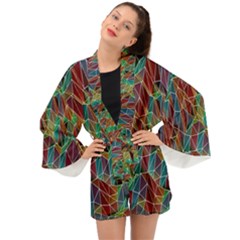 Ab 162 1 Long Sleeve Kimono by ArtworkByPatrick