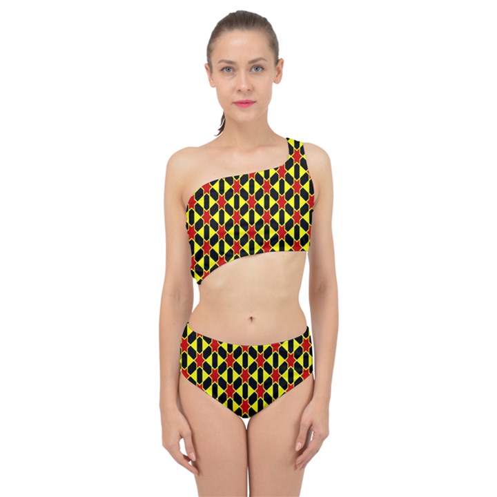 Rby 111 Spliced Up Two Piece Swimsuit