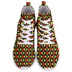 Rby 111 Men s Lightweight High Top Sneakers by ArtworkByPatrick