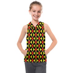 Rby 111 Kids  Sleeveless Hoodie by ArtworkByPatrick