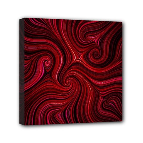 Electric Field Art Lviii Mini Canvas 6  X 6  (stretched) by okhismakingart