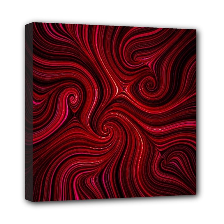 Electric Field Art LVIII Mini Canvas 8  x 8  (Stretched)