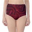 Electric Field Art LVIII Classic High-Waist Bikini Bottoms View1