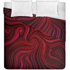 Electric Field Art Lviii Duvet Cover Double Side (king Size) by okhismakingart