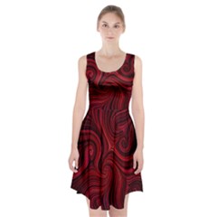 Electric Field Art Lviii Racerback Midi Dress by okhismakingart