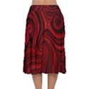 Electric Field Art LVIII Velvet Flared Midi Skirt View2