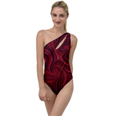 Electric Field Art Lviii To One Side Swimsuit by okhismakingart