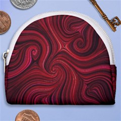 Electric Field Art Lviii Horseshoe Style Canvas Pouch by okhismakingart