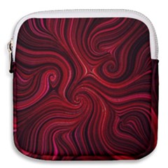 Electric Field Art Lviii Mini Square Pouch by okhismakingart