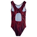 Electric Field Art LVIII Kids  Cut-Out Back One Piece Swimsuit View2