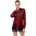 Electric Field Art LVIII Long Sleeve Satin Shirt View1