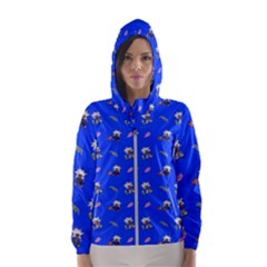 Print  Women s Hooded Windbreaker