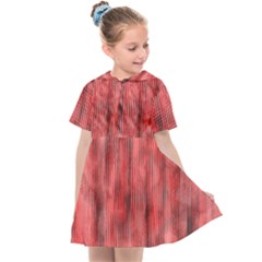 Abstrait Texture Rouge/noir Kids  Sailor Dress by kcreatif