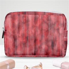 Abstrait Texture Rouge/noir Make Up Pouch (medium) by kcreatif