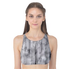 Abstrait Texture Gris/noir Tank Bikini Top by kcreatif