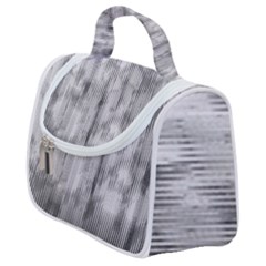 Abstrait Texture Gris/noir Satchel Handbag by kcreatif