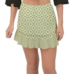 Df Codenoors Ronet Fishtail Mini Chiffon Skirt by deformigo