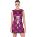 DF Wyonna Wanlay Lace Up Front Bodycon Dress View1