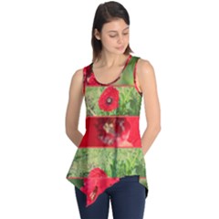 Photos Collage Coquelicots Sleeveless Tunic by kcreatif