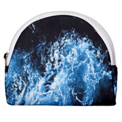 Photo Vagues  Horseshoe Style Canvas Pouch by kcreatif