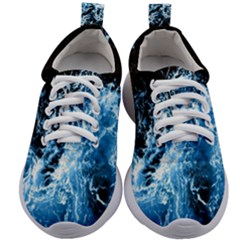 Photo Vagues  Kids Athletic Shoes by kcreatif