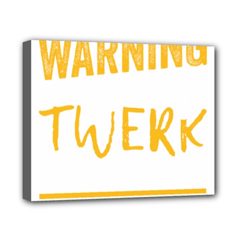 Twerking T-shirt Best Dancer Lovers & Twirken Twerken Gift | Booty Shake Dance Twerken Present | Twerkin Shirt Twerking Tee Canvas 10  X 8  (stretched) by reckmeck