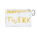 Twerking T-Shirt best dancer lovers & twirken twerken gift | Booty Shake Dance Twerken present | twerkin Shirt twerking tee Canvas Cosmetic Bag (Medium) View2