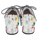 Christmas Seamless Pattern With Cute Kawaii Mouse Women s Pointed Oxford Shoes View4