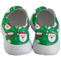 Cute Face Christmas Character Cute Santa Claus Reindeer Snowman Penguin Men s Lightweight Slip Ons View4