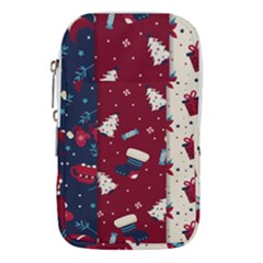 Flat Design Christmas Pattern Collection Art Waist Pouch (small) by Vaneshart