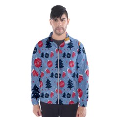 Christmas Pattern Collection Flat Design Men s Windbreaker by Vaneshart