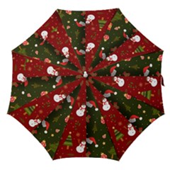 Hand Drawn Christmas Pattern Collection Straight Umbrellas by Vaneshart