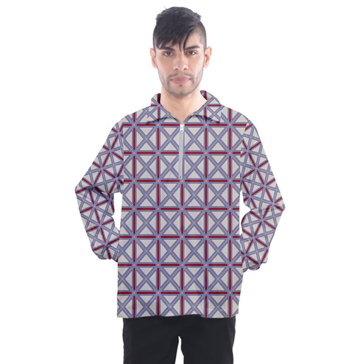 DF Donos Grid Men s Half Zip Pullover