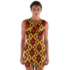 Rby 112 Wrap Front Bodycon Dress by ArtworkByPatrick