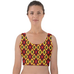 Rby 112 Velvet Crop Top by ArtworkByPatrick