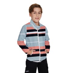 Bandes Orange/bleu/noir Kids  Windbreaker by kcreatif