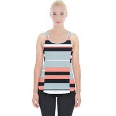 Bandes Orange/bleu/noir Piece Up Tank Top by kcreatif