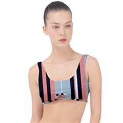 Bandes Orange/bleu/noir The Little Details Bikini Top