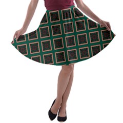 Df Bonnar Vinck A-line Skater Skirt by deformigo