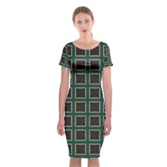 Df Bonnar Vinck Classic Short Sleeve Midi Dress by deformigo